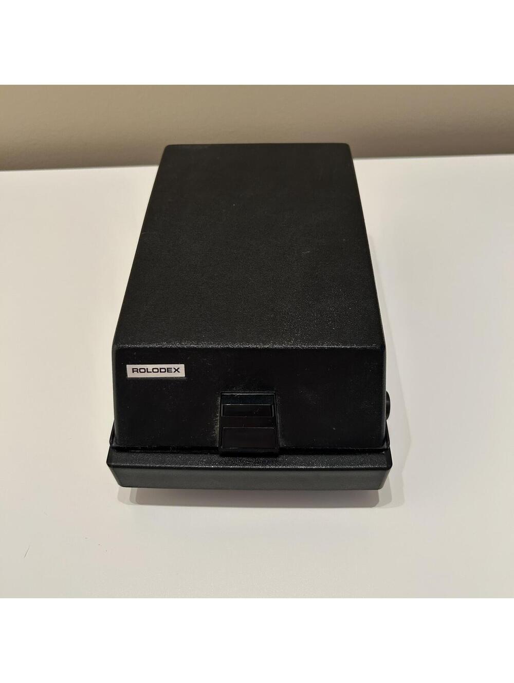 Vintage Rolodex RC-24 Travel Handle Card File Organizer Alphabetical Index
